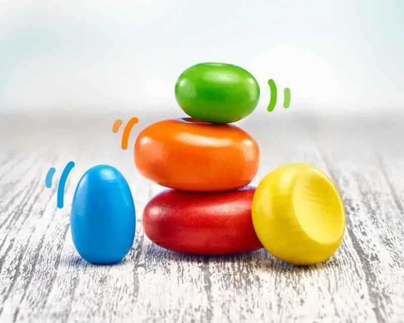Selecta Piedras Que Se Tambalean - ^ Bloques Y Juguetes Apilables