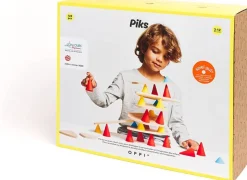 Oppi Piks - Kit De Educacion 128 Piezas - ^ Juegos De Equilibrio Y Motricidad