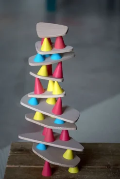 Oppi Piks - Kit Mediano 44 Piezas - ^ Juegos De Equilibrio Y Motricidad