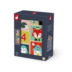 Janod Piramide 6 Cubos Baby Forest - ^ Bloques Y Juguetes Apilables