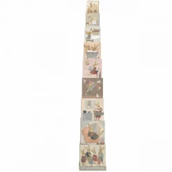 Egmont Toys Piramide 123 Familia De Conejos - ^ Bloques Y Juguetes Apilables