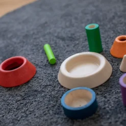 Plan Toys Piramide Apilada - ^ Bloques Y Juguetes Apilables