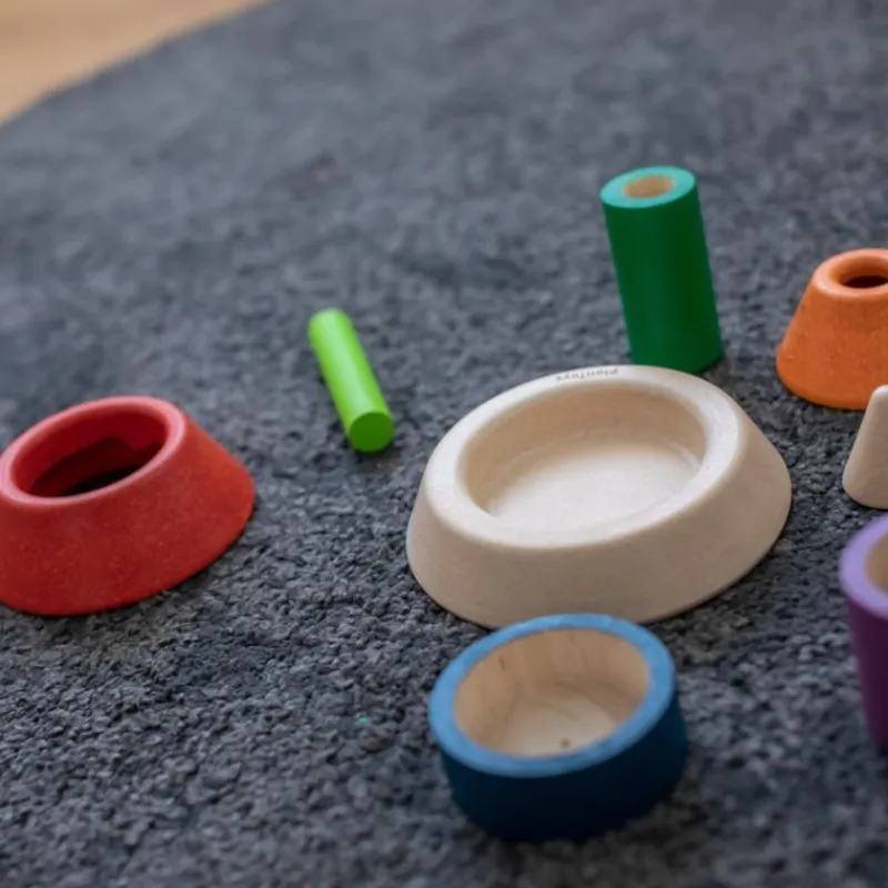 Plan Toys Piramide Apilada - ^ Bloques Y Juguetes Apilables