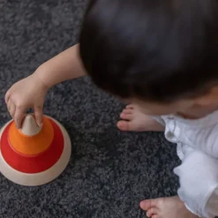 Plan Toys Piramide Apilada - ^ Bloques Y Juguetes Apilables