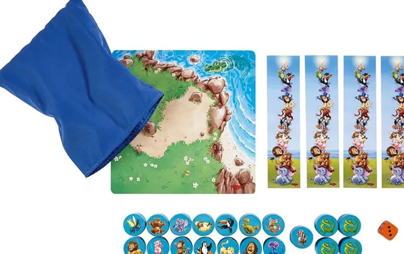 Haba Piramide De Animales - Memo De Los Acrobatas - ^ Juegos De Mesa