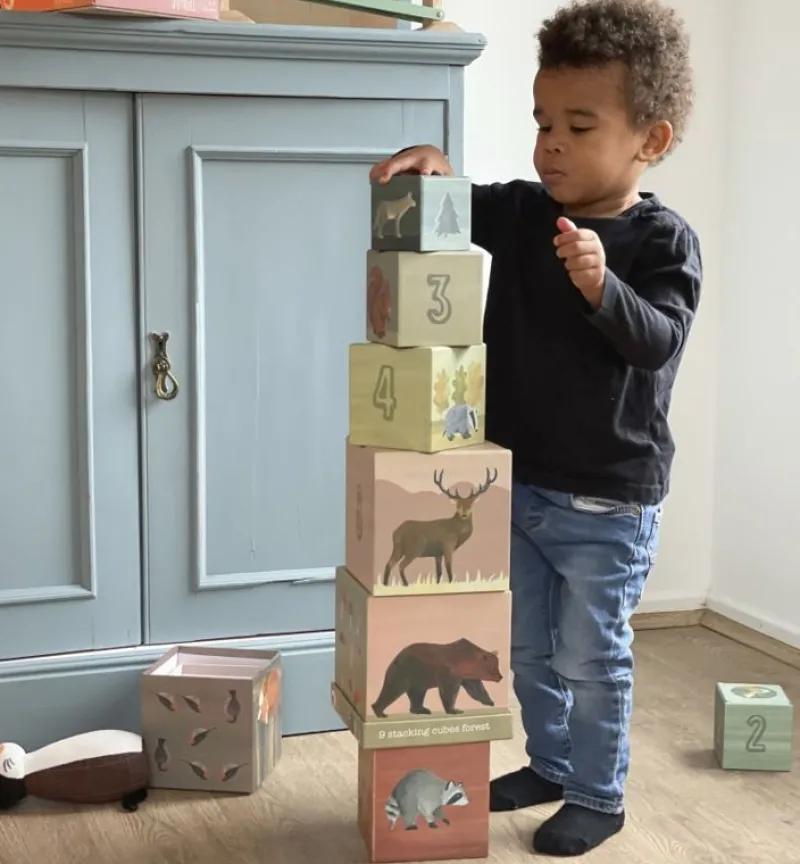 Egmont Toys Piramide Forestal - ^ Bloques Y Juguetes Apilables