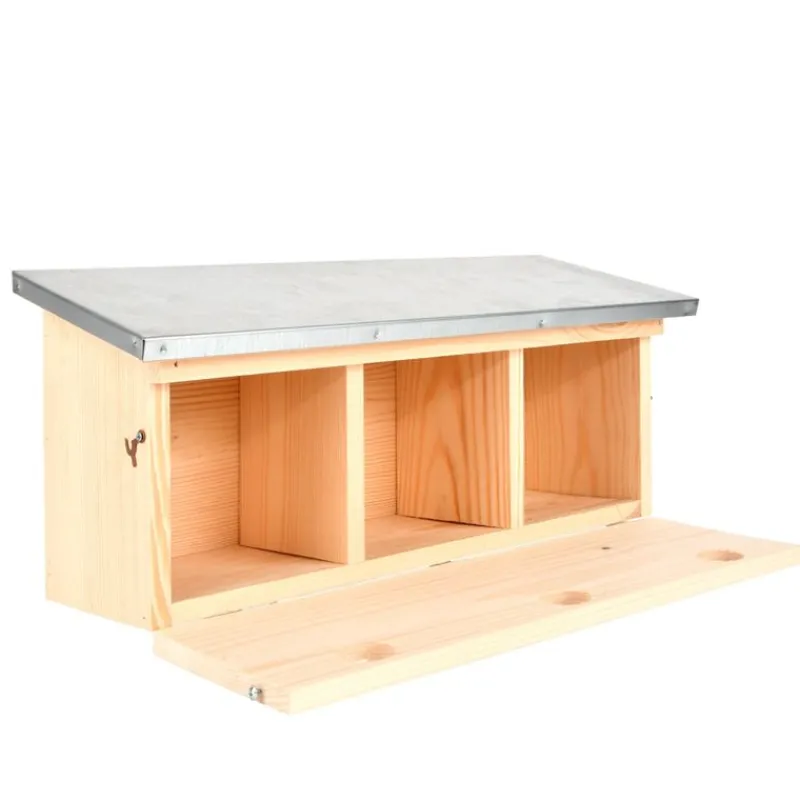 Esschert Design Piso De Los Gorriones - ^ Cajas Nido Y Comederos Para Animales