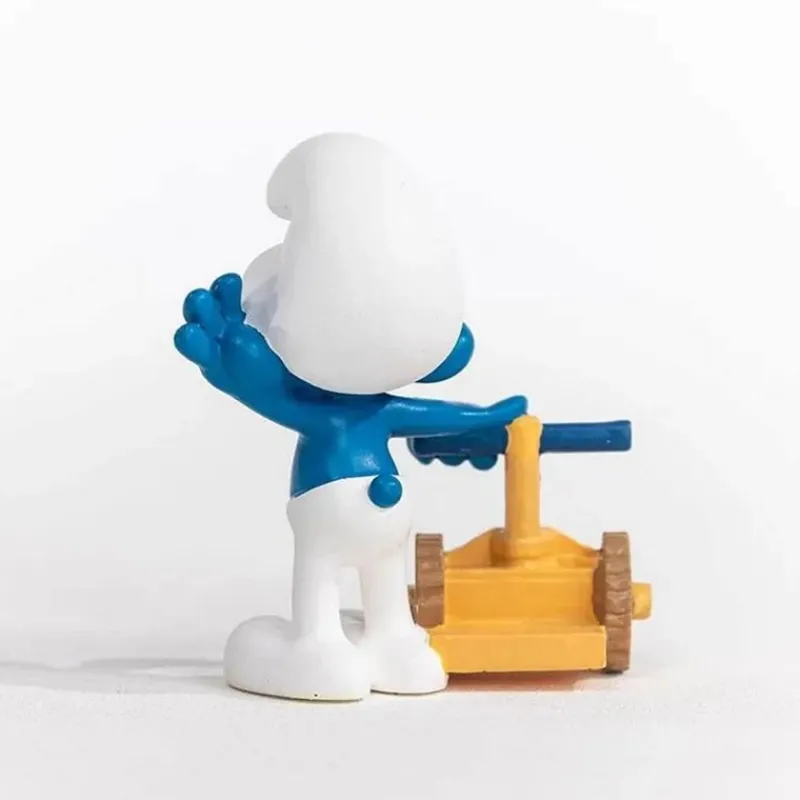 Schleich Pitufo Apurado - ^ Héroes De Cómic Y Dibujos Animados