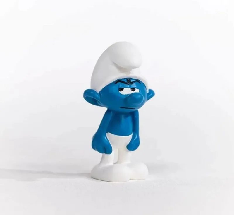 Schleich Pitufo Grunon - ^ Héroes De Cómic Y Dibujos Animados