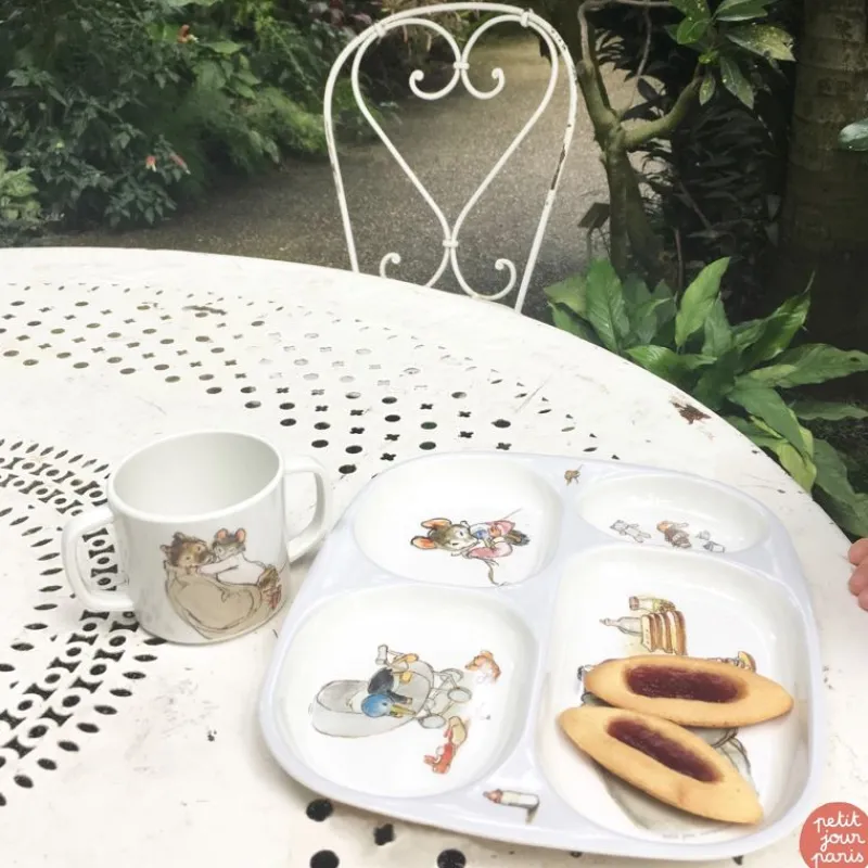 Petit Jour Plato Bandeja Con Compartimentos Ernesto Y Celestina - ^ Una Mesa