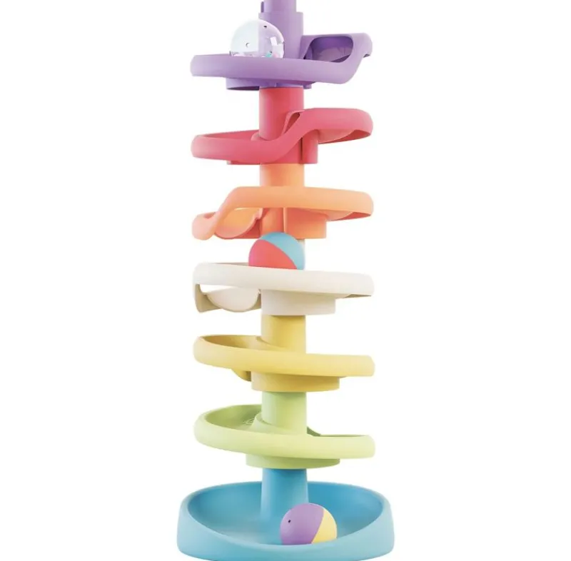 Quercetti Play Eco - Spiral Tower - ^ Circuitos Y Toboganes De Bolas