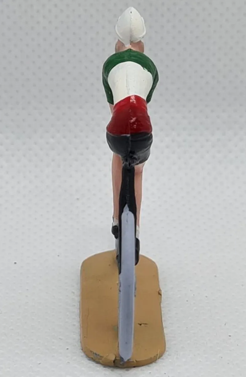 Fonderie Roger Pln Estatuilla De Ciclista Maillot De Campeon De Italia - ^ Ciclistas En Miniatura