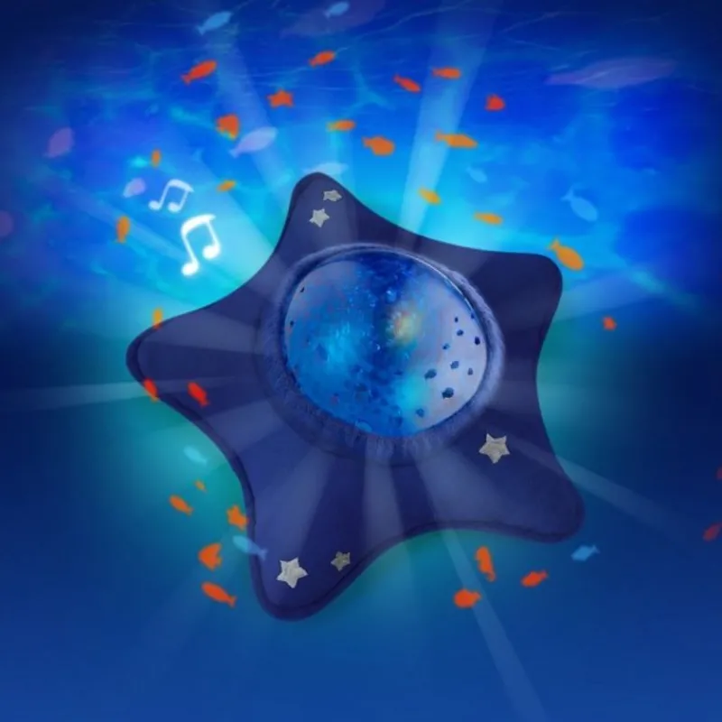 Pabobo Plush Star - Projecteur D'Ambiance Aquatique - ^ Linternas Y Lámparas De Noche