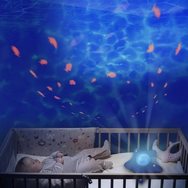 Pabobo Plush Star - Projecteur D'Ambiance Aquatique - ^ Linternas Y Lámparas De Noche