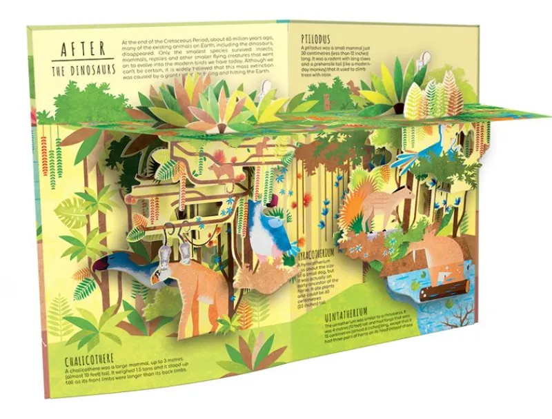 Sassi Junior Pop-Up Top & Bottom - Dinosaurios - ^ Libros