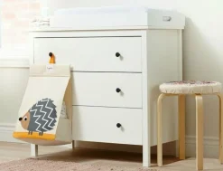 3 Sprouts PortaPañales Rhino - ^ Mobiliario De Guarderia