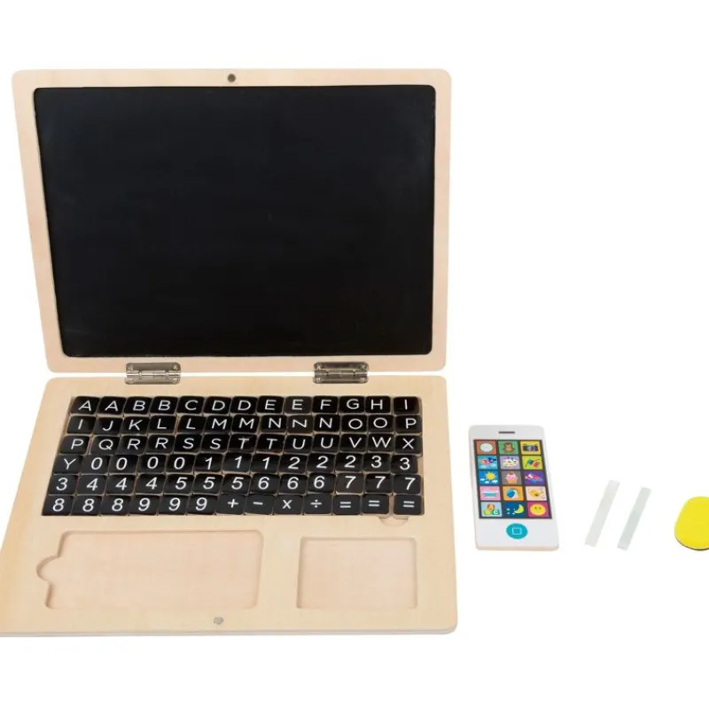 Small foot company Portatil De Madera Con Pizarra Magnetica - ^ Cuadros, Caballetes...