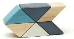 Tegu Prism Pocket Pouch Blues 6 Piezas - ^ Imanes, Libros Magnéticos Y Juegos Magnéticos
