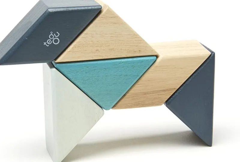 Tegu Prism Pocket Pouch Blues 6 Piezas - ^ Imanes, Libros Magnéticos Y Juegos Magnéticos