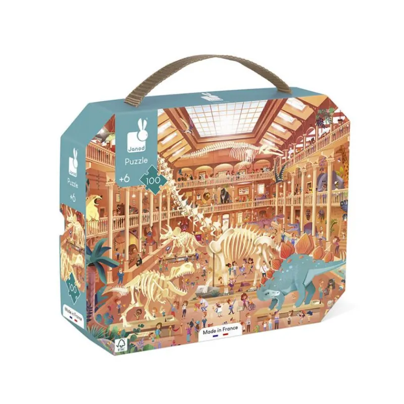 Janod Puzle Del Museo De Historia Natural 100 Piezas - ^ Puzzles De 100 A 200 Piezas