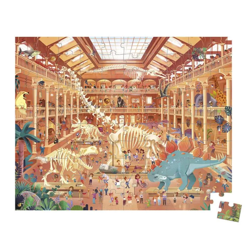 Janod Puzle Del Museo De Historia Natural 100 Piezas - ^ Puzzles De 100 A 200 Piezas