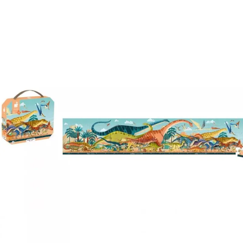 Janod Puzle Panoramico Dino 100 Piezas - ^ Puzzles De 100 A 200 Piezas