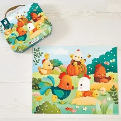 Janod Puzzle Bienvenidos Al Corral 20 Piezas - ^ Puzzles De 20 A 48 Piezas