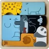 Plan Toys Puzzle De Animales 2 En 1 - ^ Puzzles Para Niños