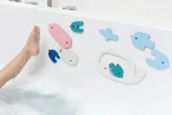 Quut Puzzle De Baño - Baleines - ^ Juguetes Para El Baño