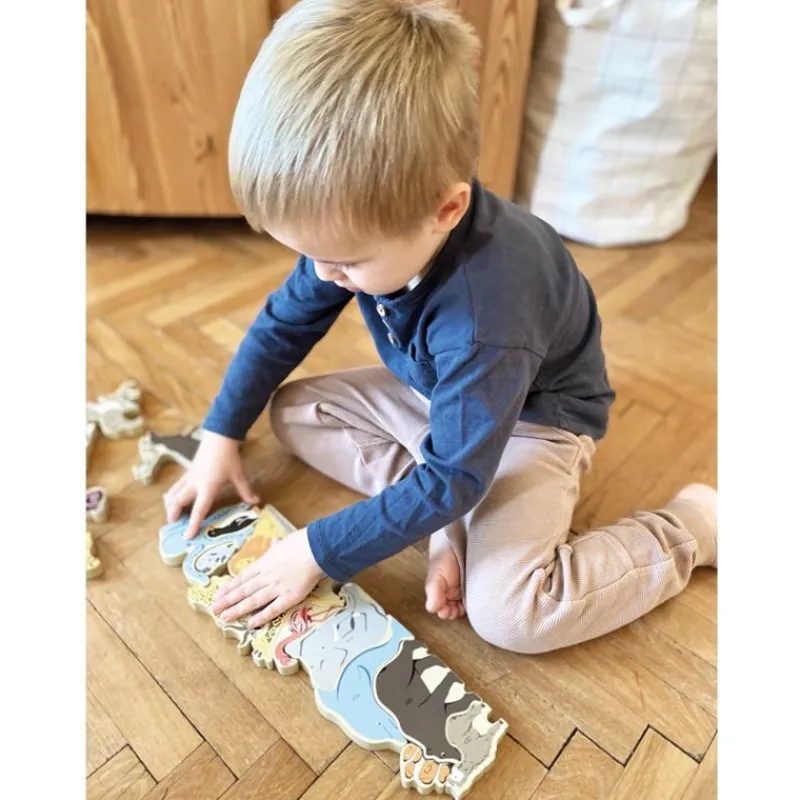 Small foot company Puzzle De Letras Y Animales - ^ Aprender Divirtiéndose