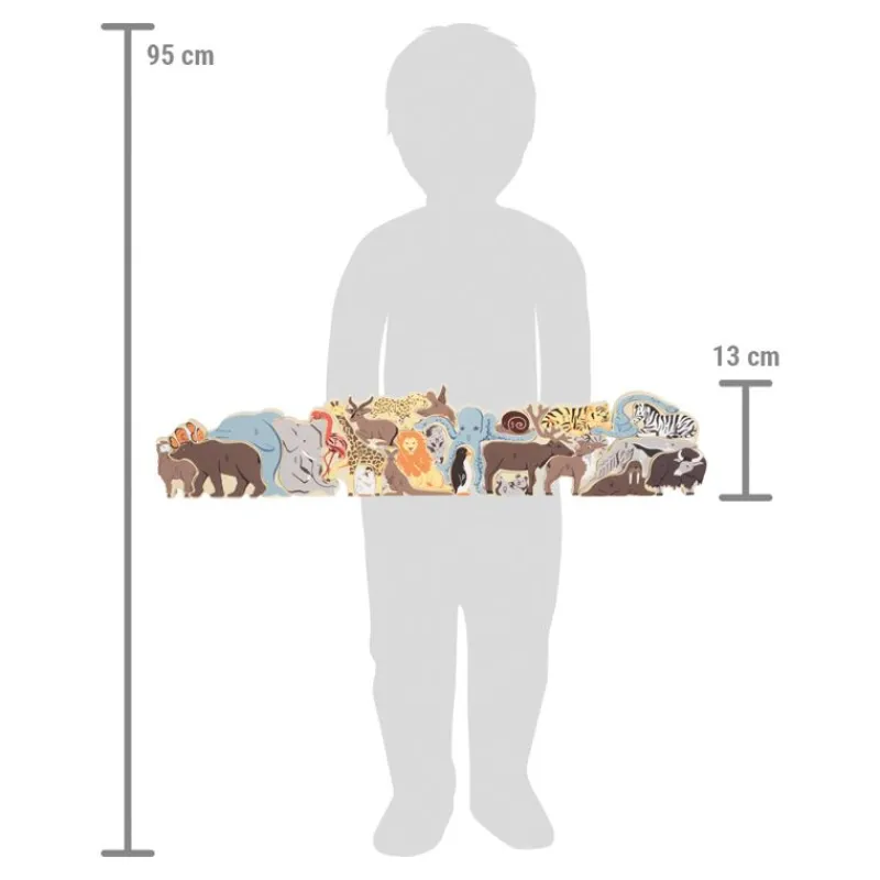 Small foot company Puzzle De Letras Y Animales - ^ Aprender Divirtiéndose