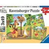 Ravensburger Puzzle Disney Winnie The Pooh 3X49 Pcs - ^ Puzzles De 20 A 48 Piezas