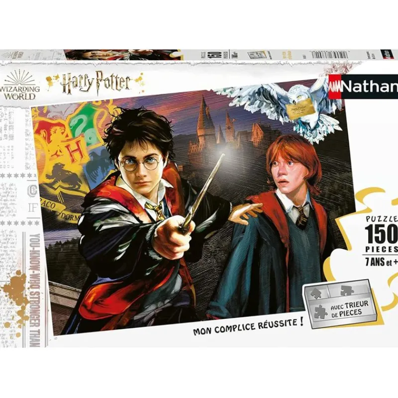 Nathan Puzzle Harry Potter Y Ron Weasley 150 Piezas - ^ Puzzles De 100 A 200 Piezas