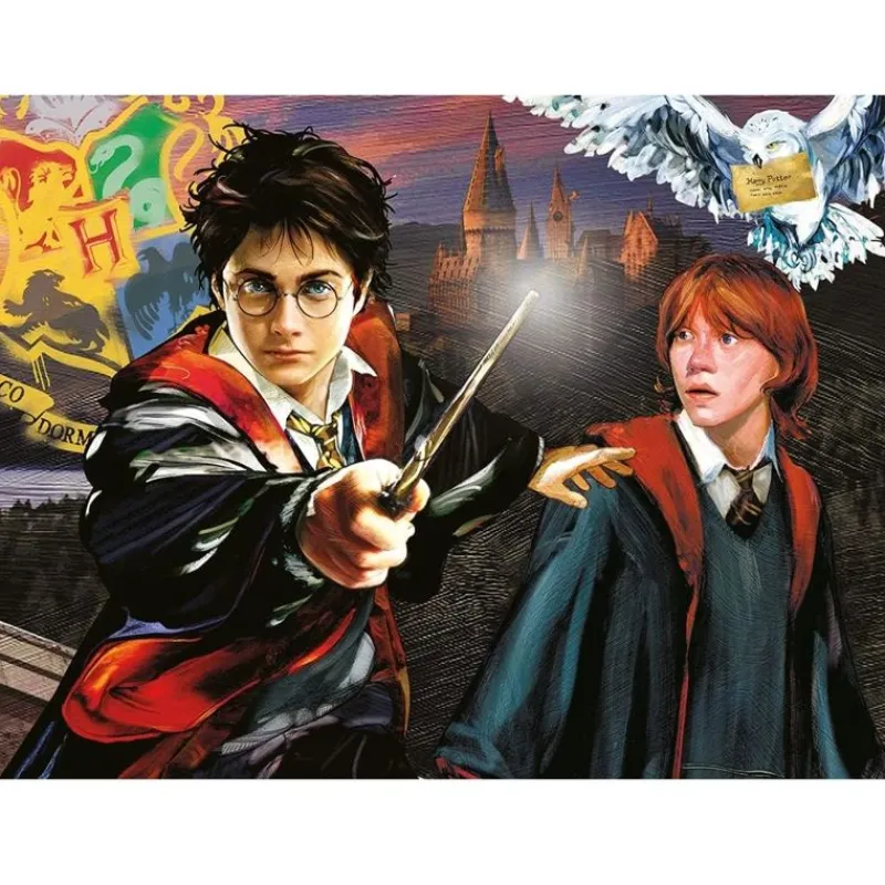 Nathan Puzzle Harry Potter Y Ron Weasley 150 Piezas - ^ Puzzles De 100 A 200 Piezas