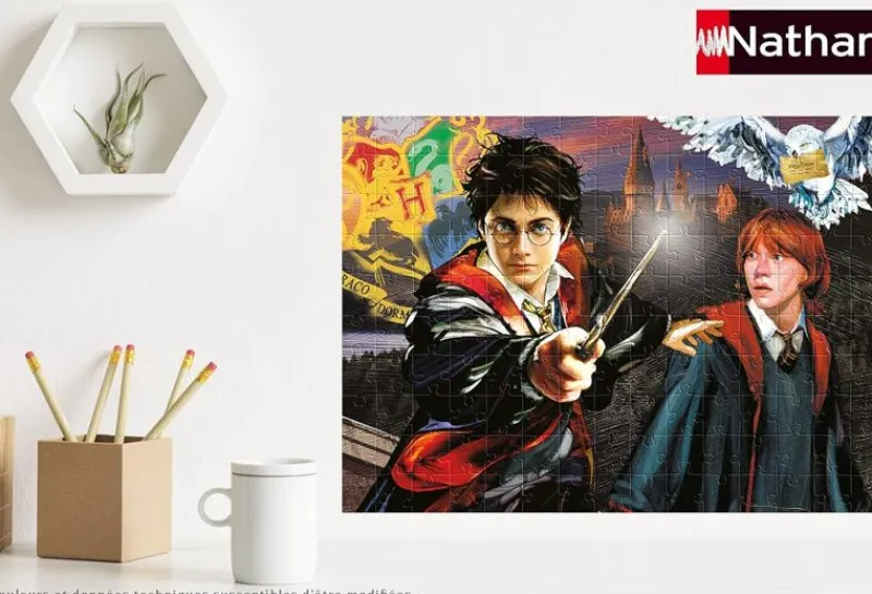 Nathan Puzzle Harry Potter Y Ron Weasley 150 Piezas - ^ Puzzles De 100 A 200 Piezas