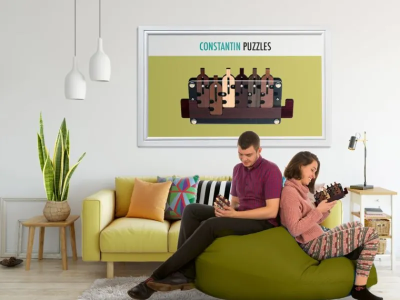 Recent Toys Puzzle La Bandeja Del Camarero - ^ Puzzles Y Rompecabezas