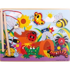 Bigjigs Toys Puzzle Magnetico Insectos - ^ Juegos De Pesca