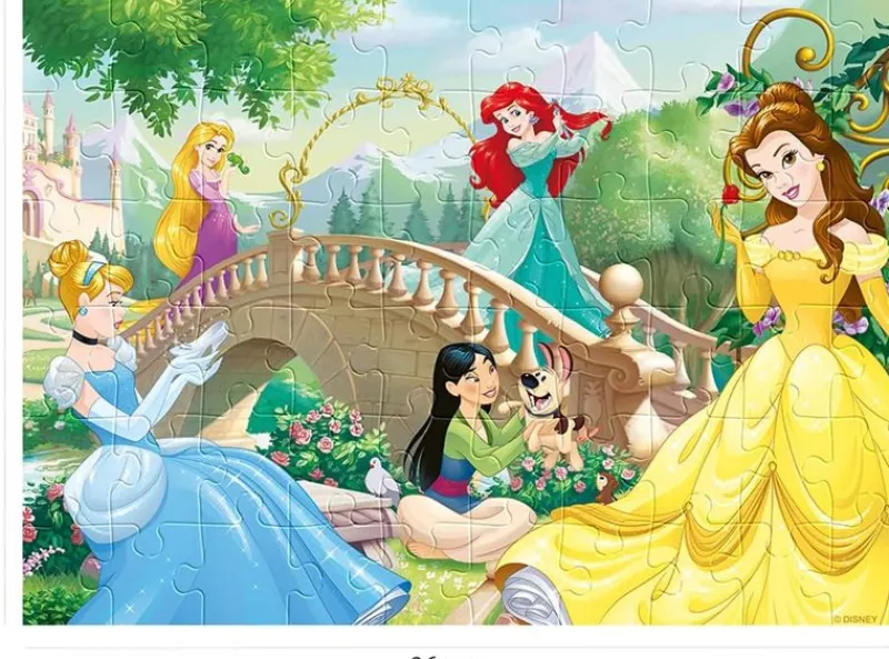 Nathan Puzzle Princesas Disney 60 Piezas - ^ Puzzles De 50 A 80 Piezas