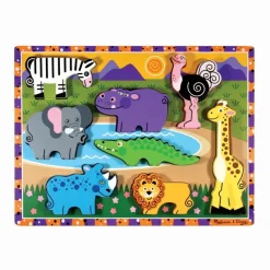 Melissa & Doug Puzzle Safari - ^ Puzzles Para Niños