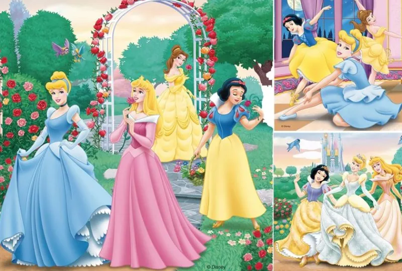 Ravensburger Puzzle Suenos De Princesas De Disney 3X49 Pcs - ^ Puzzles De 20 A 48 Piezas
