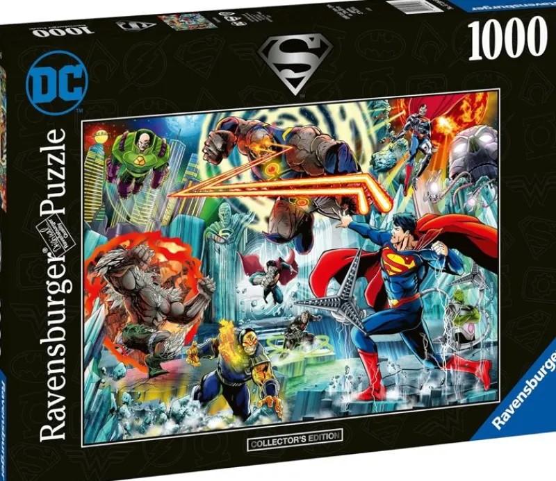 Ravensburger Puzzle Superman Dc Cómics 1000 Piezas - ^ Puzzles De 250 Piezas Y Más