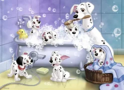 Nathan Puzzle Todo En El Baño 101 Dalmatas 60 Piezas - ^ Puzzles De 50 A 80 Piezas