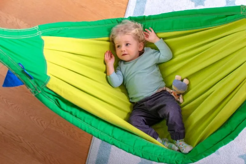 La Siesta Rana Moki - Hamac Enfant - ^ Muebles De Jardín, Columpios