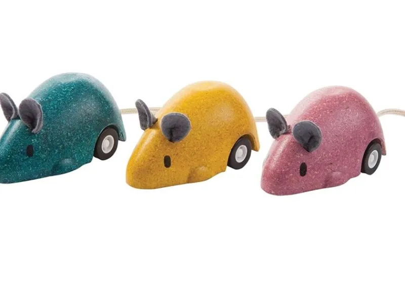 Plan Toys Raton Rosa De Retrofriccion - ^ Coches, Camiones...