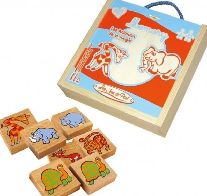 Les Jeux de Paul Recuerdos De Animales De La Selva - ^ Dominos, Loto Et Memory