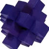 Fridolin Rompecabezas De Bambu El Bloque Morado - ^ Puzzles Y Rompecabezas