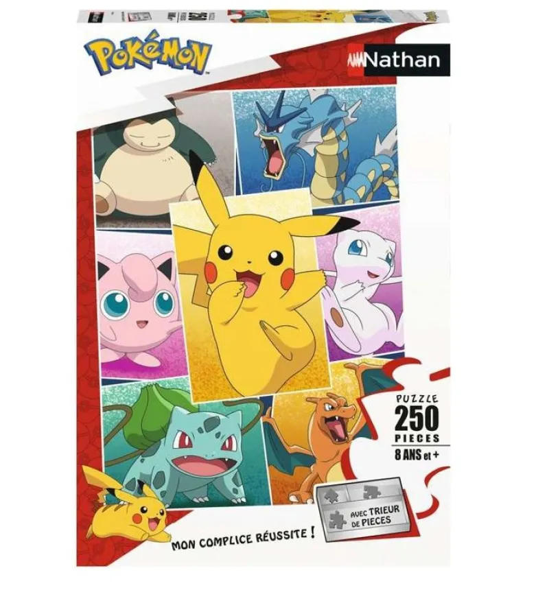 Nathan Rompecabezas De Tipos De Pokemon 250 Piezas - ^ Puzzles De 250 Piezas Y Más