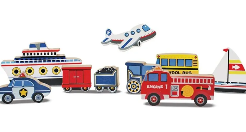 Melissa & Doug Rompecabezas De Vehiculo De Pieza Grande Multicolor Melissa And Doug^ Puzzles Para Niños