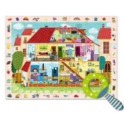 Mideer Rompecabezas Del Detective De La Casa - ^ Puzzles De 20 A 48 Piezas