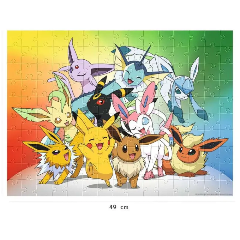 Nathan Rompecabezas Evoli Y Sus Evoluciones 150 Piezas - ^ Puzzles De 100 A 200 Piezas